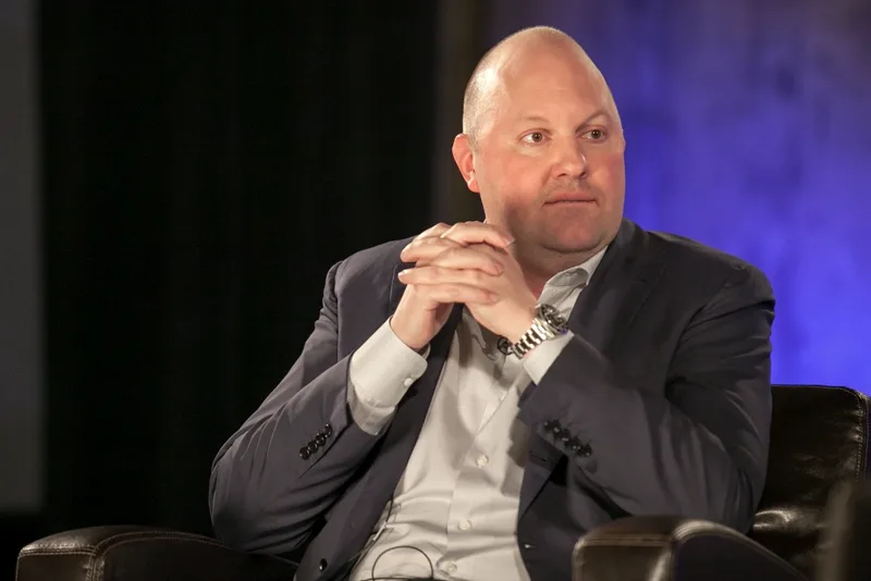 Marc Andreessen speaking at an event