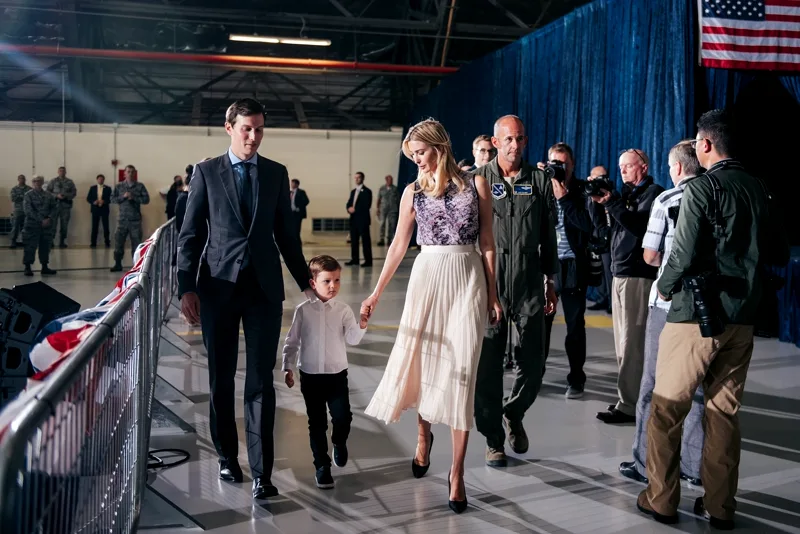 Jared Kushner and Ivanka Trump